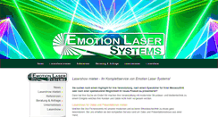 Desktop Screenshot of laserrent.de