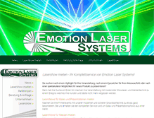 Tablet Screenshot of laserrent.de